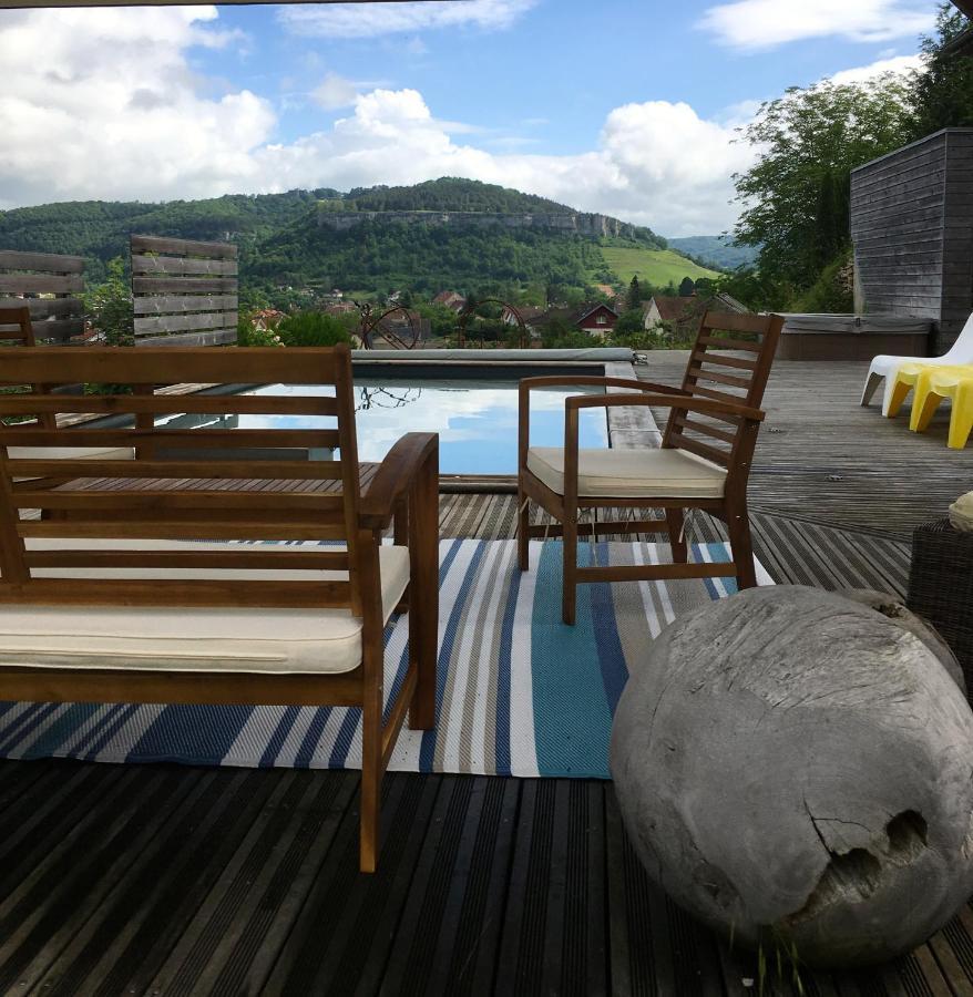 B&B Les Hauts D'Ornans Eksteriør billede